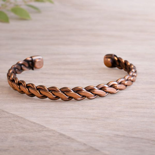 Signature Twist Copper Bracelet