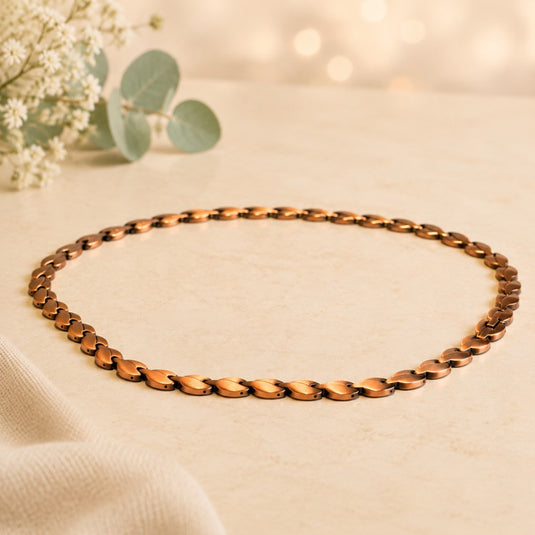 Willowleaf Copper Necklace
