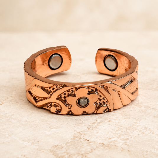 Rosette Copper Ring
