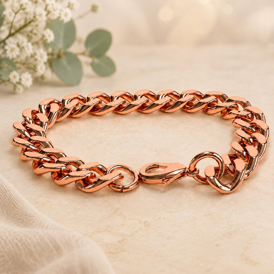 Monarch Copper Chain Bracelet