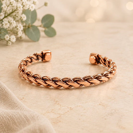Signature Twist Copper Bracelet