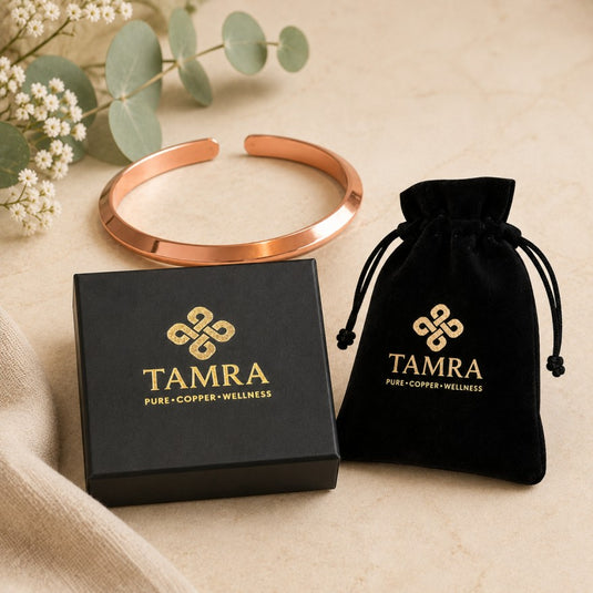 Classic Pure Copper Cuff Bracelet