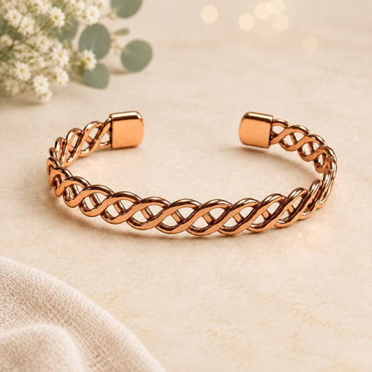 Cordelia Braid Copper Bracelet
