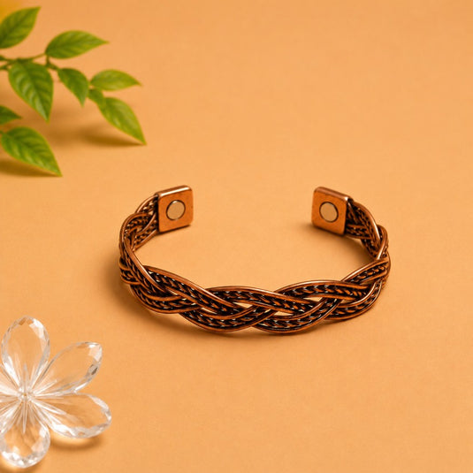 Infinity Weave Copper Cuff