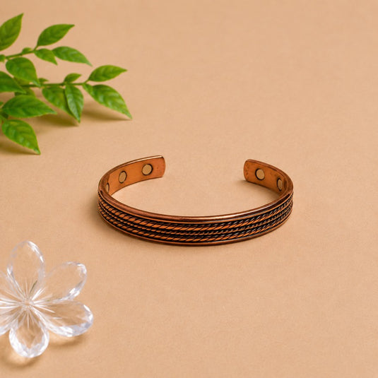 Classic Weave Copper Cuff