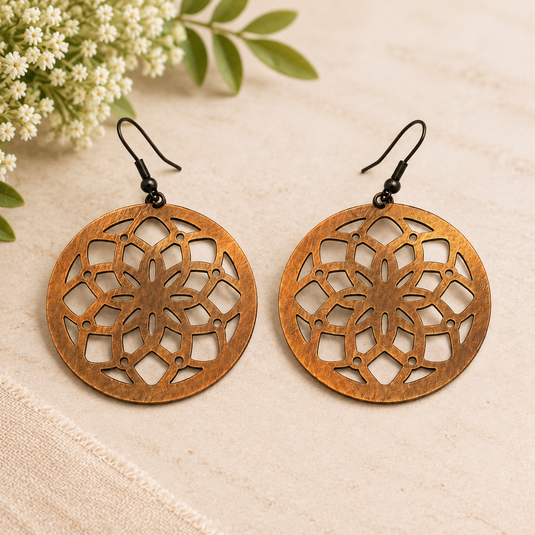 Samsara Copper Earrings