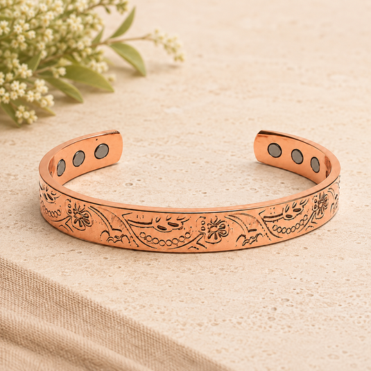 Indira Magnetic Copper Bracelet