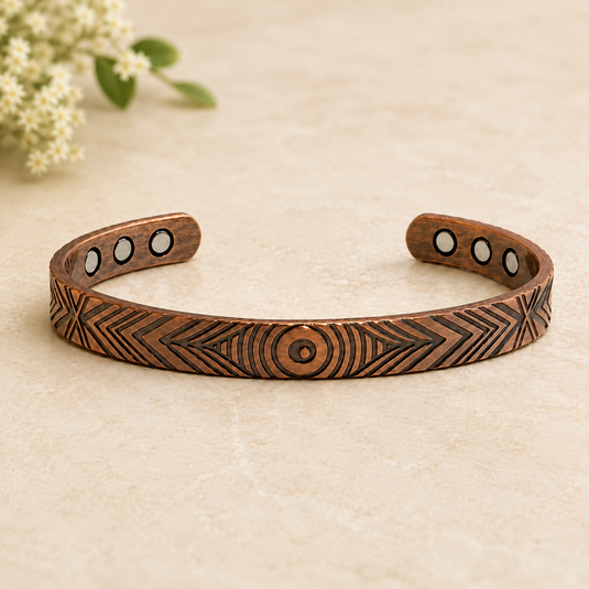 Solstice Magnetic Copper Bracelet