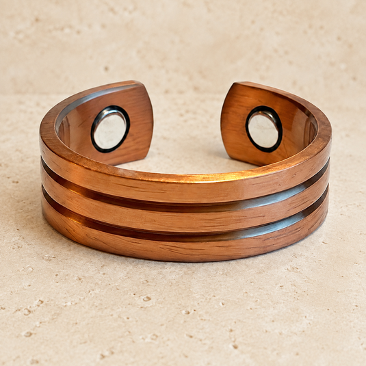 Ridge Copper Ring