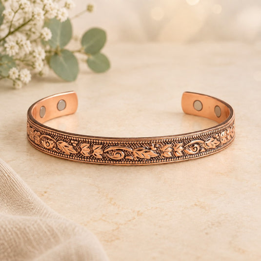 Heritage Vine Copper Bracelet