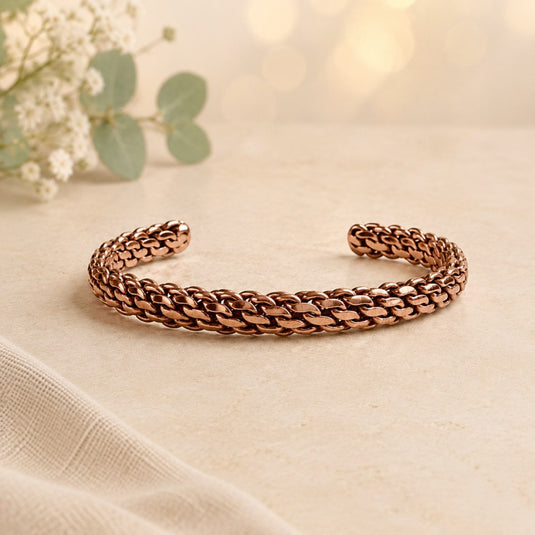 Copper Dragon Scale Bracelet