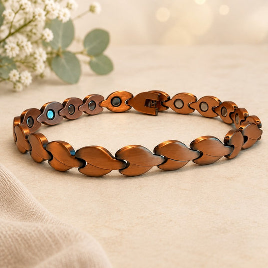 Laurel Copper Anklet