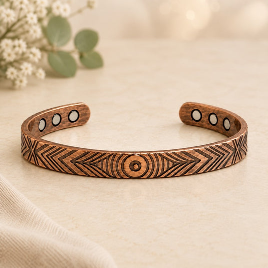 Solstice Magnetic Copper Bracelet