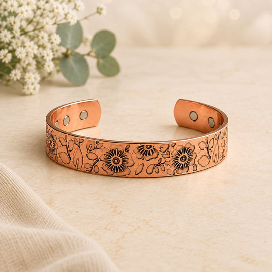 Petal Grace Copper Bracelet