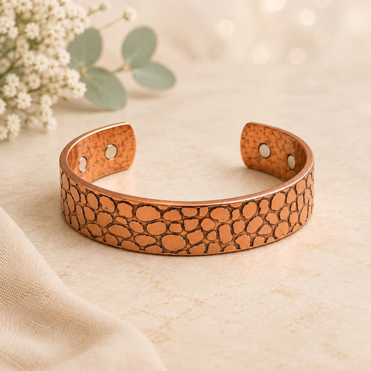 Earthstone Copper Magnetic Bracelet