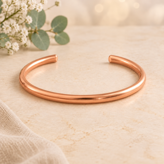 Classic Copper Cuff Bracelet