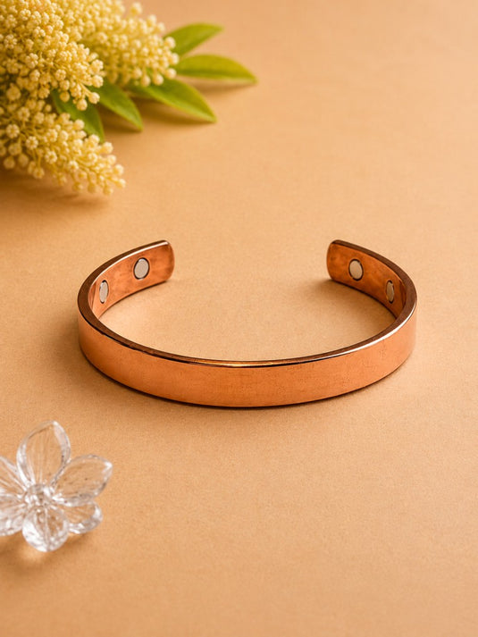 Copper Plain Most Popular with Magnet Bracelet