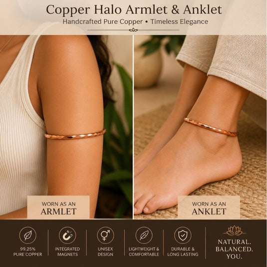 Copper Halo Armlet & Anklet